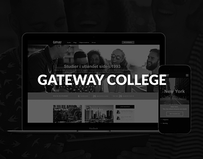 Gateway College UI/UX Design