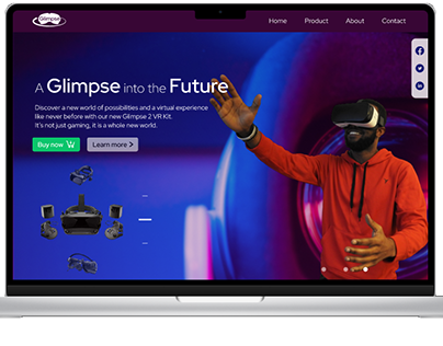 Glimpse VR Product Page