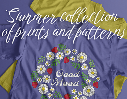 Summer collection of prints and patterns