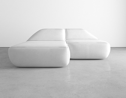 Pearly Whites Sofa A