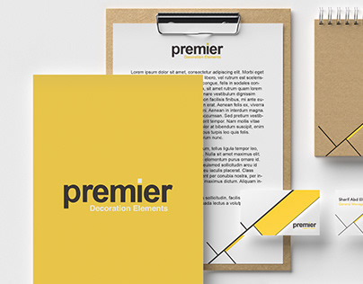 Premier I Logo - Brand Identity Design