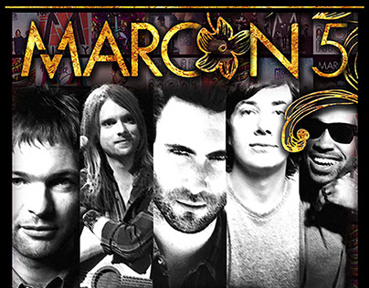 Maroon 5 Graphic Poster
