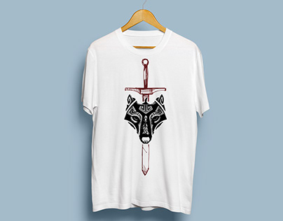 Viking - Odin - Hella T-shirt Design