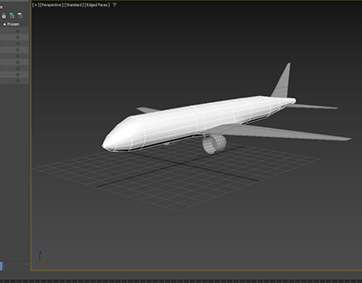 3D model of a plane