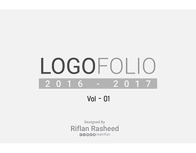 LOGOFOLIO (2016 -2017 ) Vol - 01
