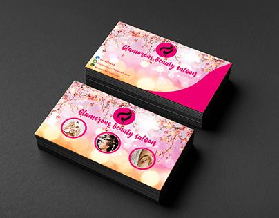 Beauty Saloon Business Card Design