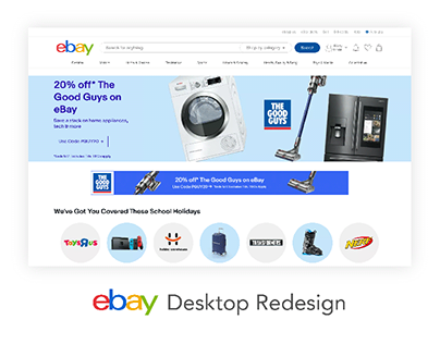 eBay Desktop redesign