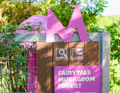 Exhibition Signage for The Literacy Garden