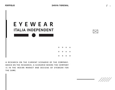 Eyewear Design for Italia Independant
