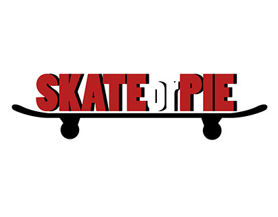 "Skate or Pie" Logo