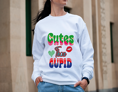 Cutes Than Cupid SVG T-shirt Design