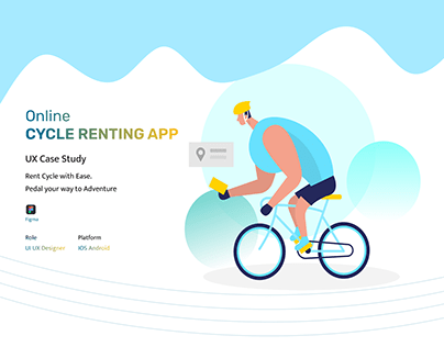 UX Case Study - Cyclofit (Cycle Renting App)