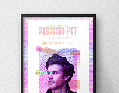 Passion Pit Poster & Assets