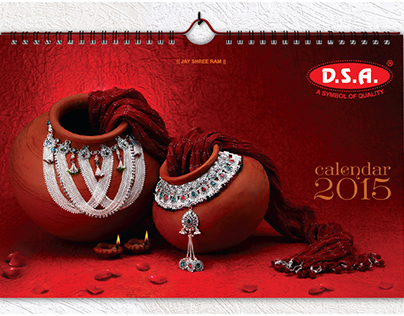 Dashrath Silver Art | calendar design