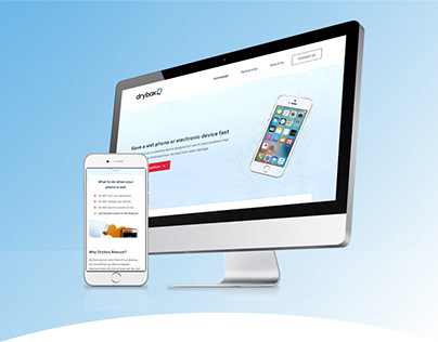UI / UX - Drybox Website Design