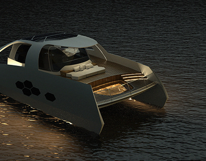 Project thumbnail - Electric catamaran concept
