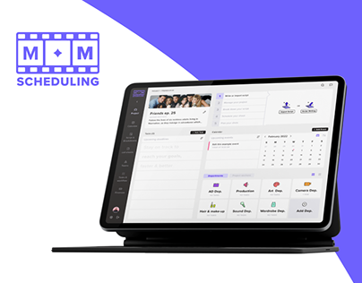 MMS Film Production Management | Dashboard | Redesign