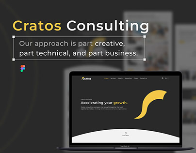 UX/UI design for consulting company