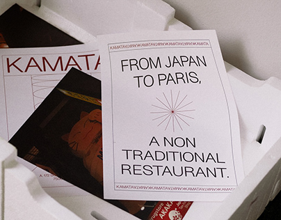 Kamata - Restaurant Branding