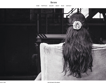 Borano - Photography / Portfolio WordPress Theme