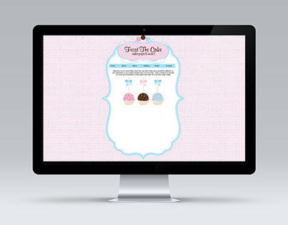 Frost The Cake Website Design