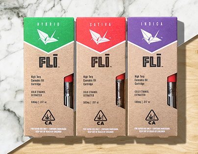 "FLI VAPE" Updated Packaging Design