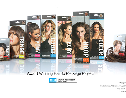 Hairdo – Re-Branding - Update in Packaging
