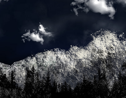 Mountain Digital Painting