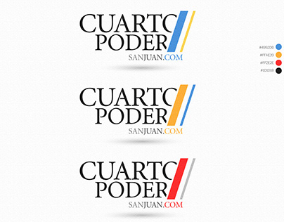 Branding / Marcas / Proyecto Cuarto Poder / San Juan