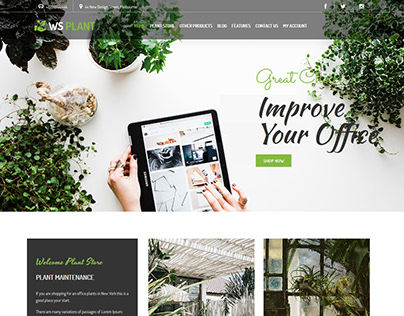 WS Plant – Garden WooCommerce Wordpress theme
