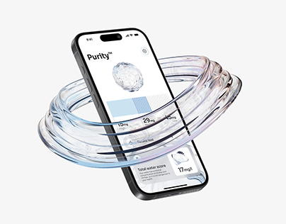 Purity™ - Water purity analysis app concept
