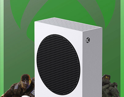 Xbox One S afiş tasarımı