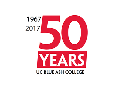 UC Blue Ash College 50th Anniversary Logo