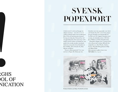 Svensk popexport