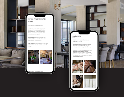 Apricot Hotels / Website Redesign