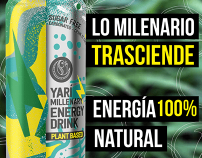 Gráfica para Yarí Millenary Energy Drink