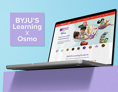 Byju's learning page on Osmo