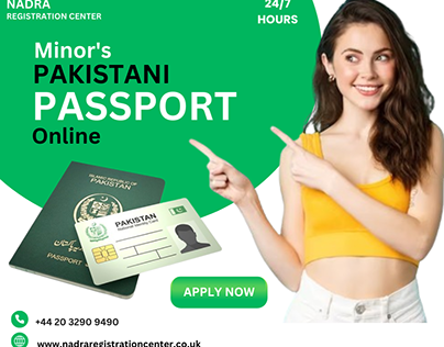 Minor's PAKISTANI PASSPORT ONLINE