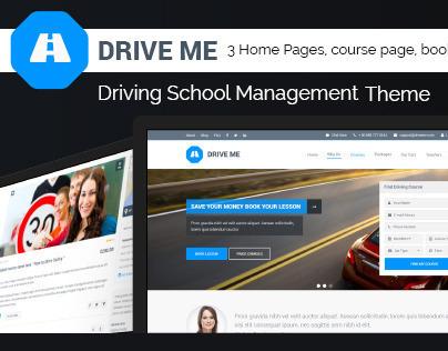 DriveMe - Driving School / Class Design