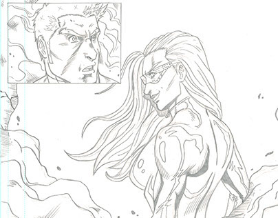 Test Subject 101 indie project pencil pages continued
