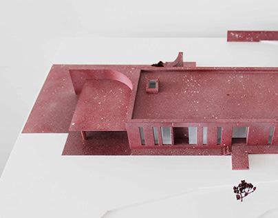 Scale model of house for SULYK Architects