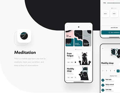 Meditation mobile app