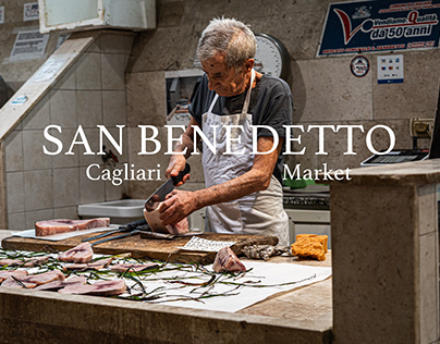 Markets: San Benedetto Market, Cagliari, Italy.