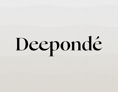 Deepondé New Brand Identity & Product Design