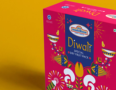Diwali Dry Fruit Box Design