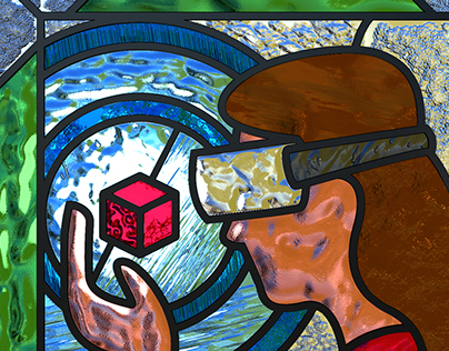 Stained Glass Illustrations