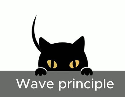 Wave principle with tail movement