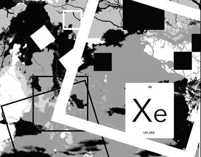 Periodic Element Poster: XENON