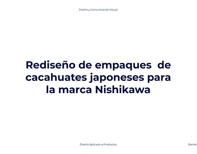 Rediseño de envases para Nishikawa
