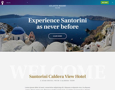 Resort Website Design